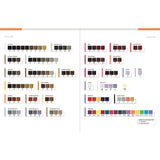 Kenra Demi Permanent Color swatch chart with various color options on a white background