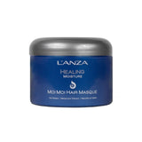 L'ANZA Healing Moisture Moi Moi Hair Masque jar on a white background