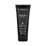 L'ANZA Healing Style Mega Gel flexible hold styling gel bottle on a white background