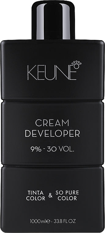 Keune Cream Developer TINTA & So Pure ALL VOL - 1L - 33.8 FL OZ