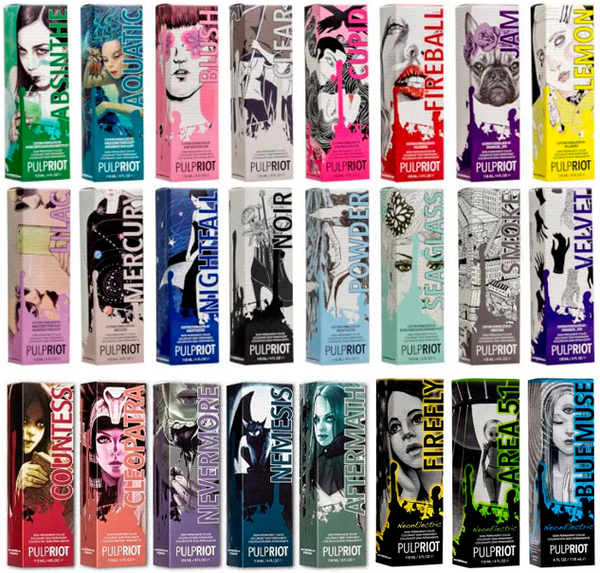 Pulp Riot Semi Permanent Hair Color 4 fl.oz / 118ml - Vegan, Gluten-Fr ...