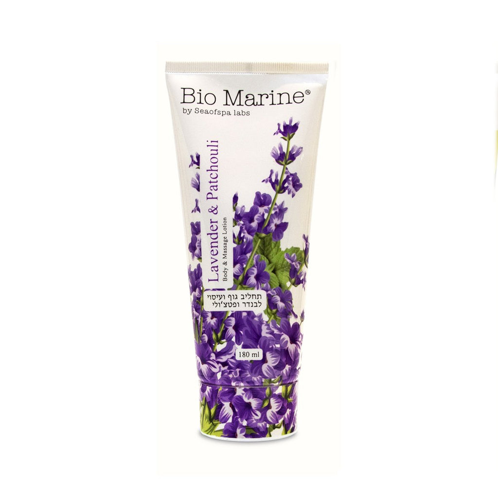 Bio Marine Lavender & Patchouli Body & Massage Lotion -180 ml 6.0Fl Oz