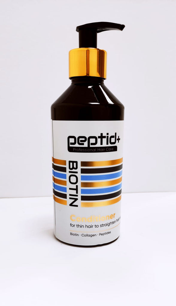 Peptid+ Biotin Conditioner For Thin and Straiten Hair 350 ml 11.83 Fl Oz