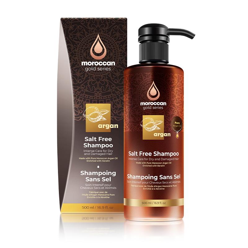 Moroccan Gold Series - Argan Slat Free Shampoo
